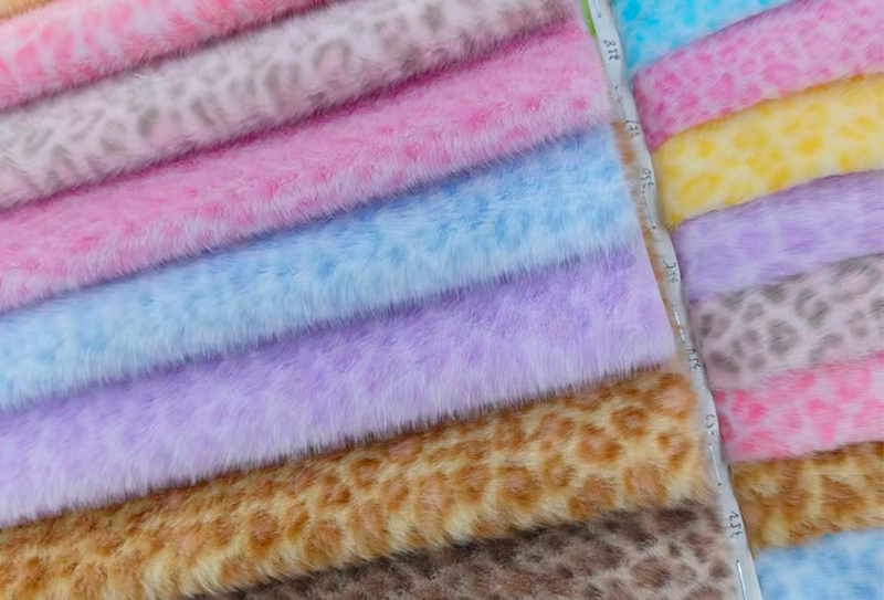 160mm latitudo Europae mink print pardus faux mink fabric 160mm latitudo Europae mink print pardus faux mink fabric