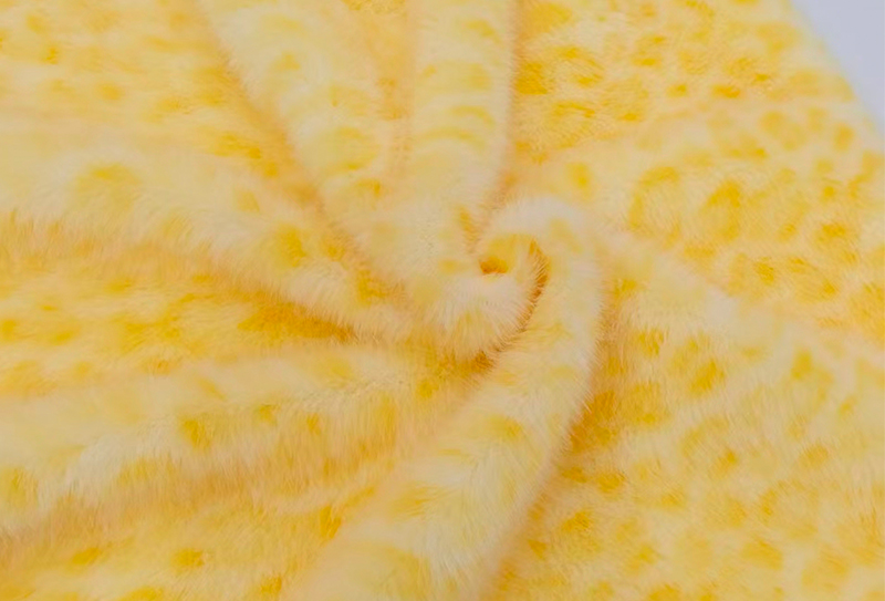 160mm latitudo Europae mink print pardus faux mink fabric 160mm latitudo Europae mink print pardus faux mink fabric
