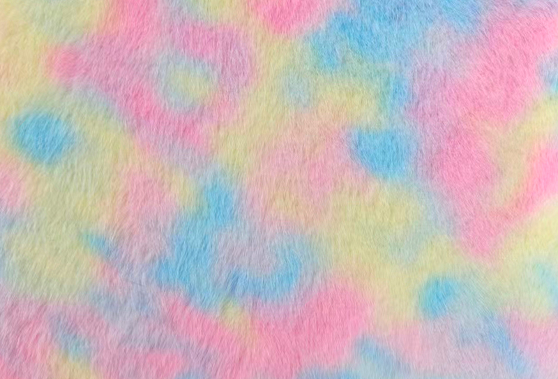 500GSM Europae creditis print irideis faux mink fabricae 500GSM Europae creditis print irideis faux mink fabricae