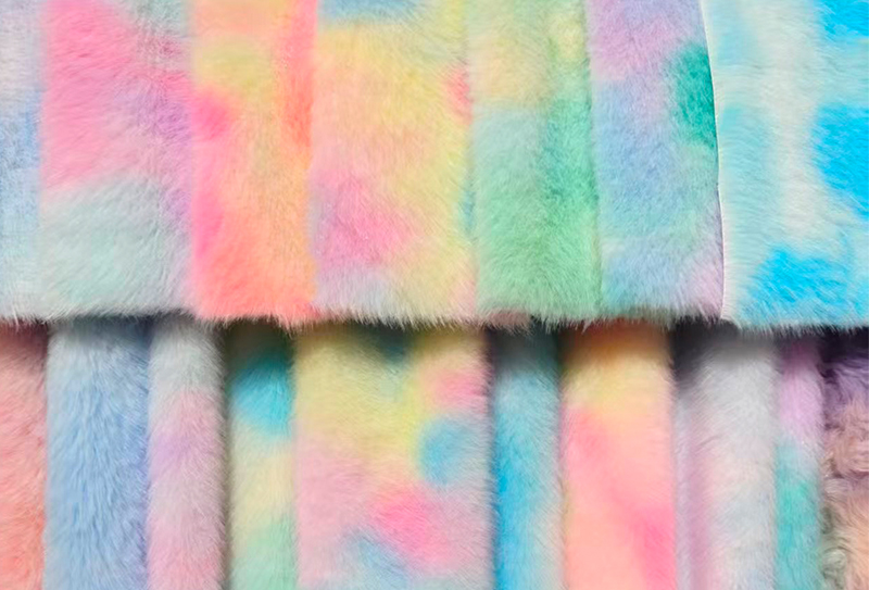 500GSM Europae creditis print irideis faux mink fabricae 500GSM Europae creditis print irideis faux mink fabricae