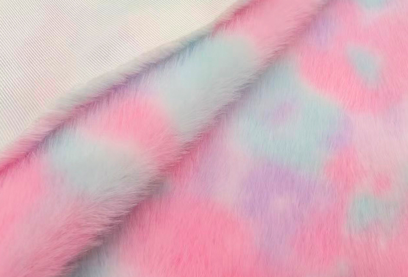 500GSM Europae creditis print irideis faux mink fabricae 500GSM Europae creditis print irideis faux mink fabricae