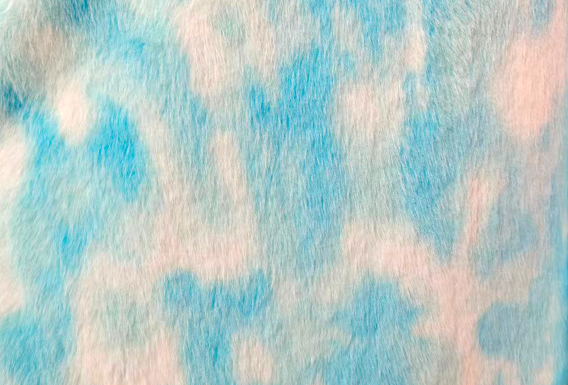 500GSM Europae creditis print irideis faux mink fabricae 500GSM Europae creditis print irideis faux mink fabricae